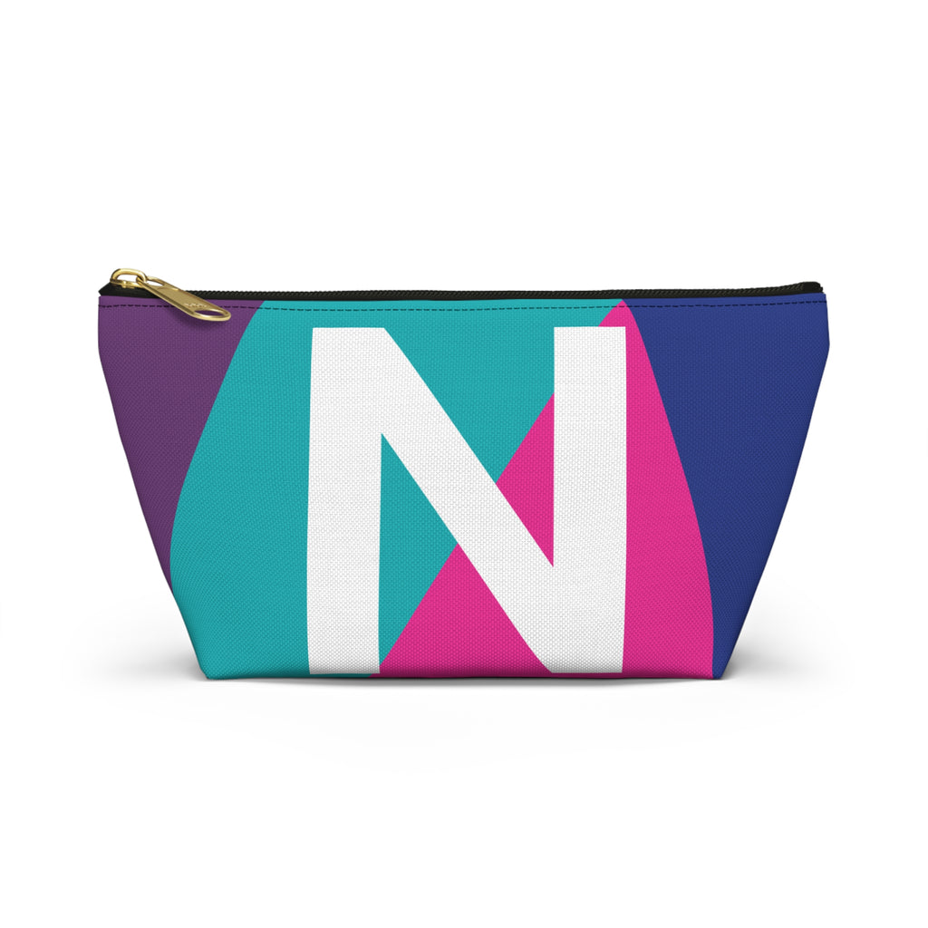 Colorblock Accessory Pouch — Monogram N T-Bottom Cosmetic Bag