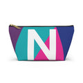 Colorblock Accessory Pouch — Monogram N T-Bottom Cosmetic Bag