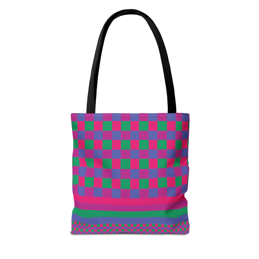 Colorblock Tote Bag