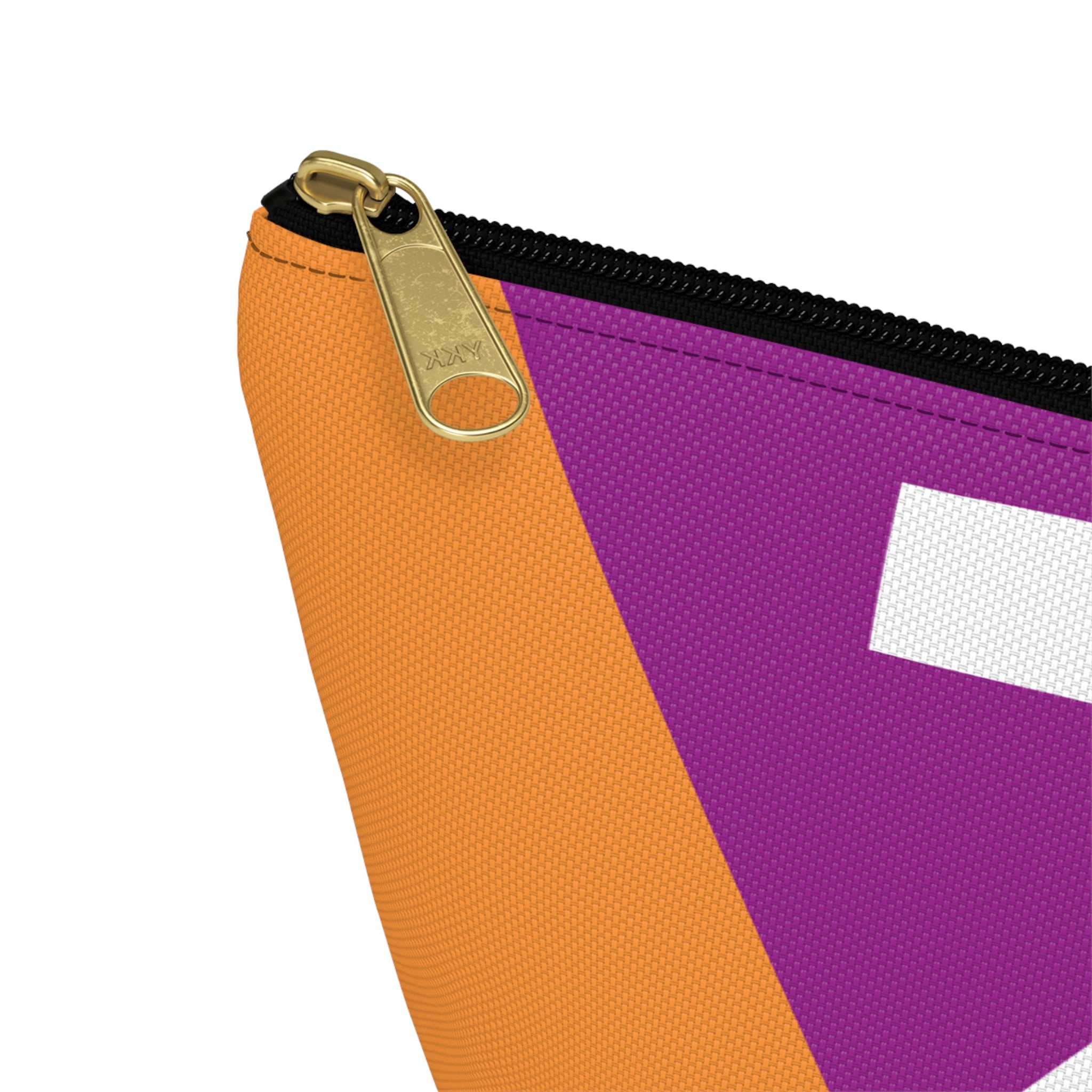 Colorblock Accessory Pouch — Monogram Z T-Bottom Cosmetic Bag