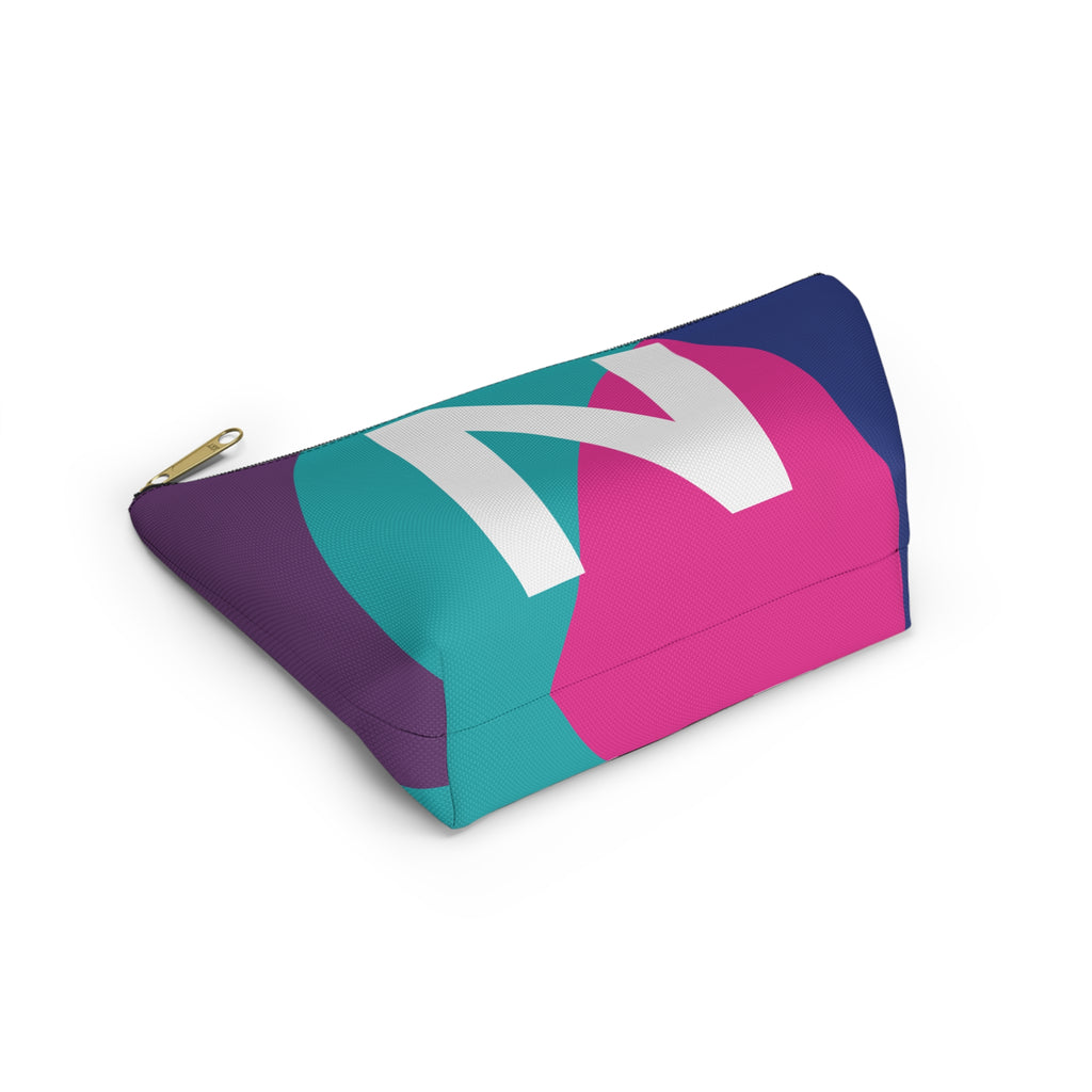 Colorblock Accessory Pouch — Monogram N T-Bottom Cosmetic Bag