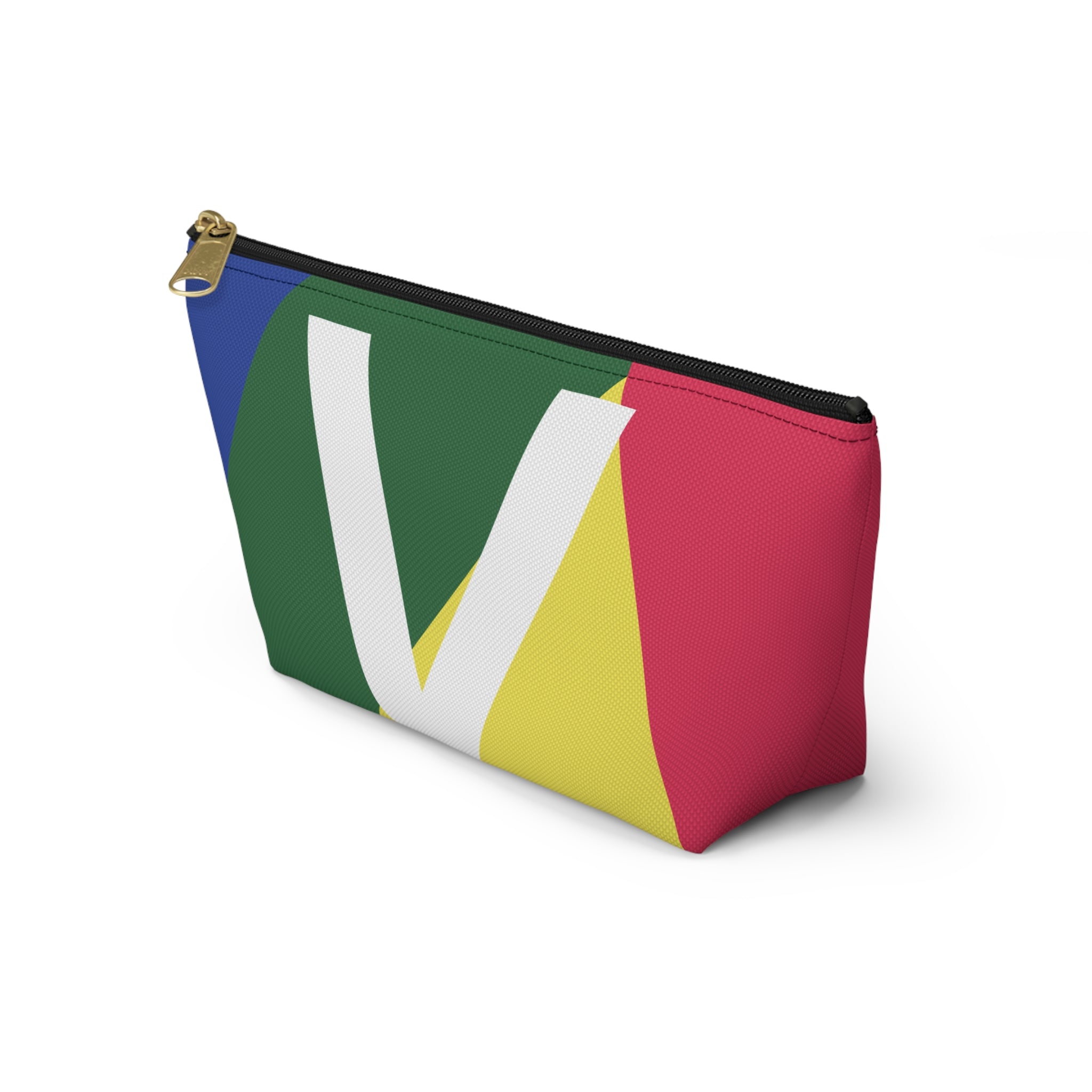 Colorblock Accessory Pouch — Monogram V T-Bottom Cosmetic Bag