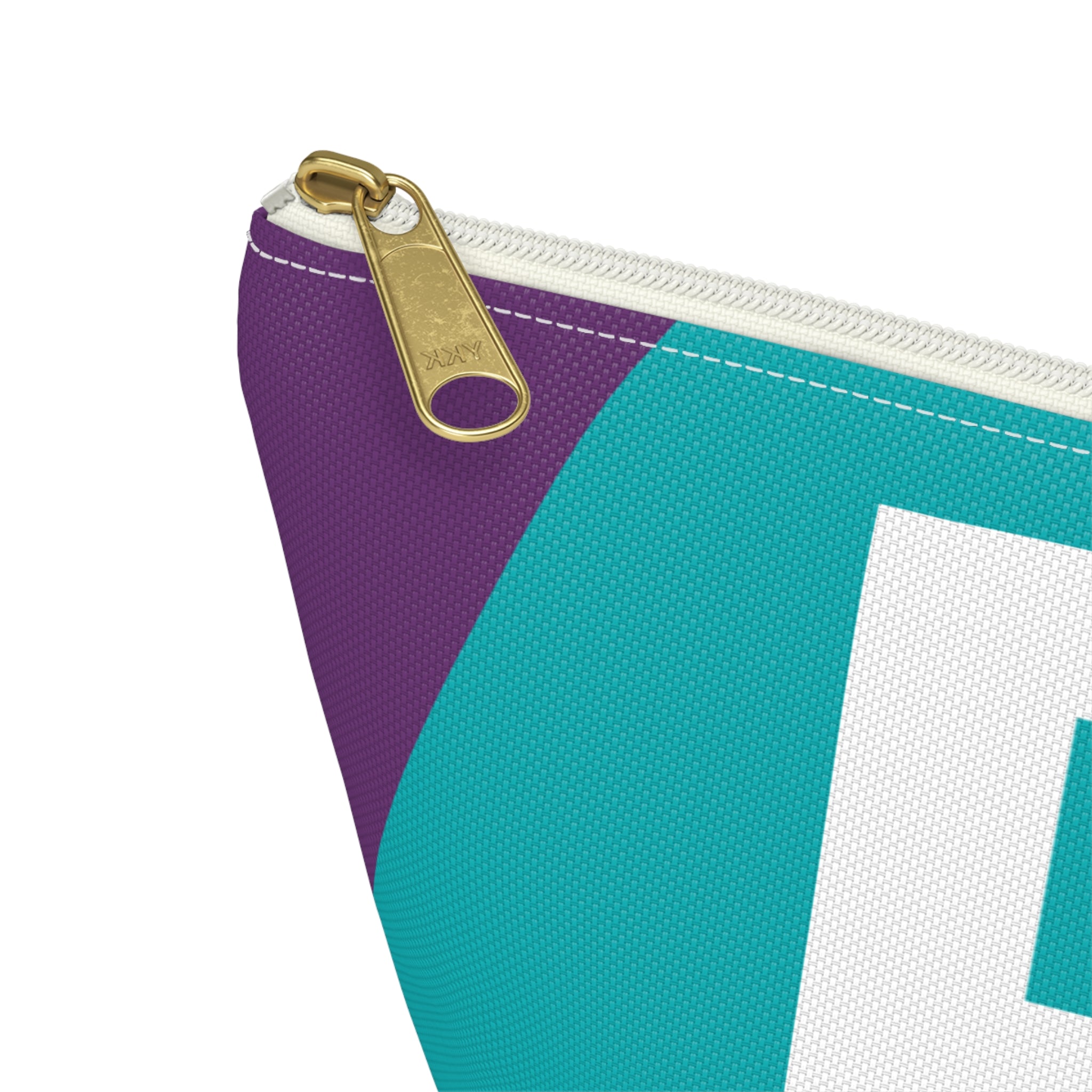 Colorblock Accessory Pouch — Monogram P T-Bottom Cosmetic Bag