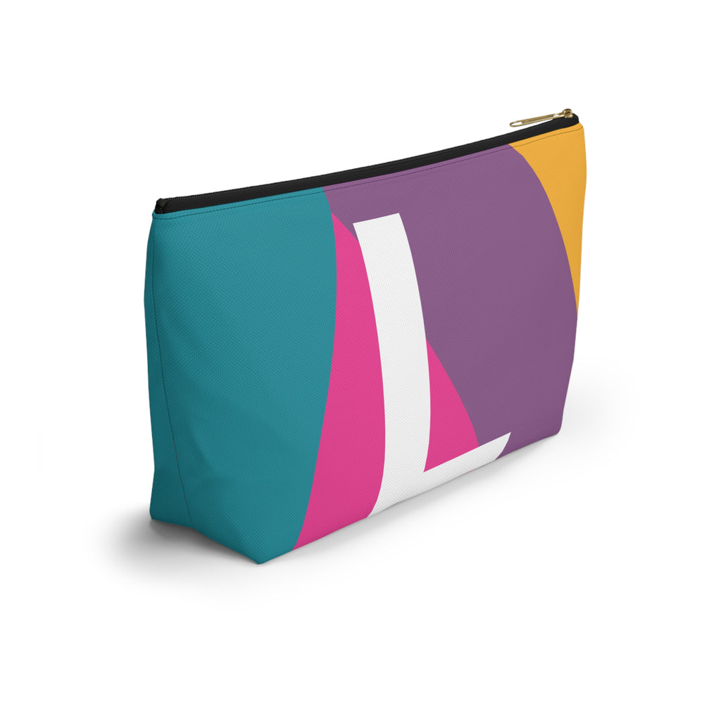 Colorblock Accessory Pouch — Monogram L T-Bottom Cosmetic Bag