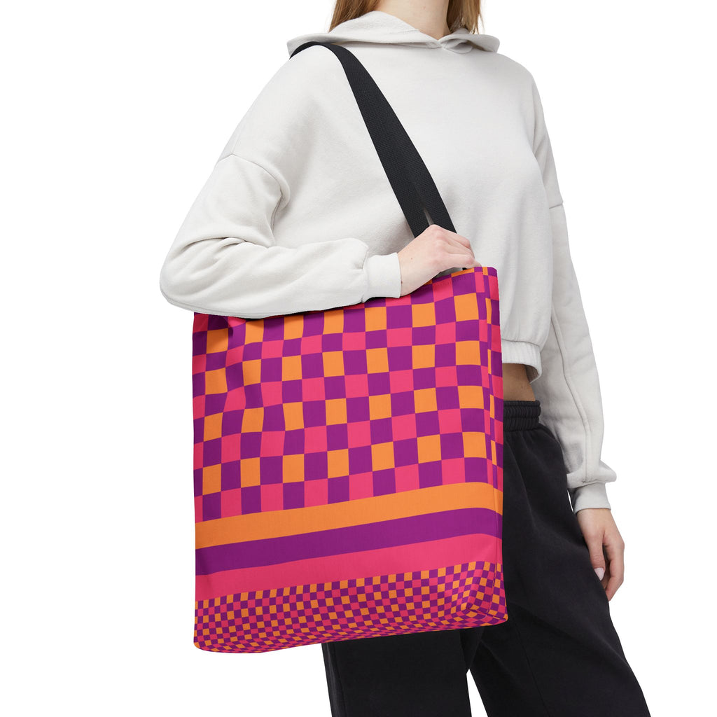 Colorblock Tote Bag