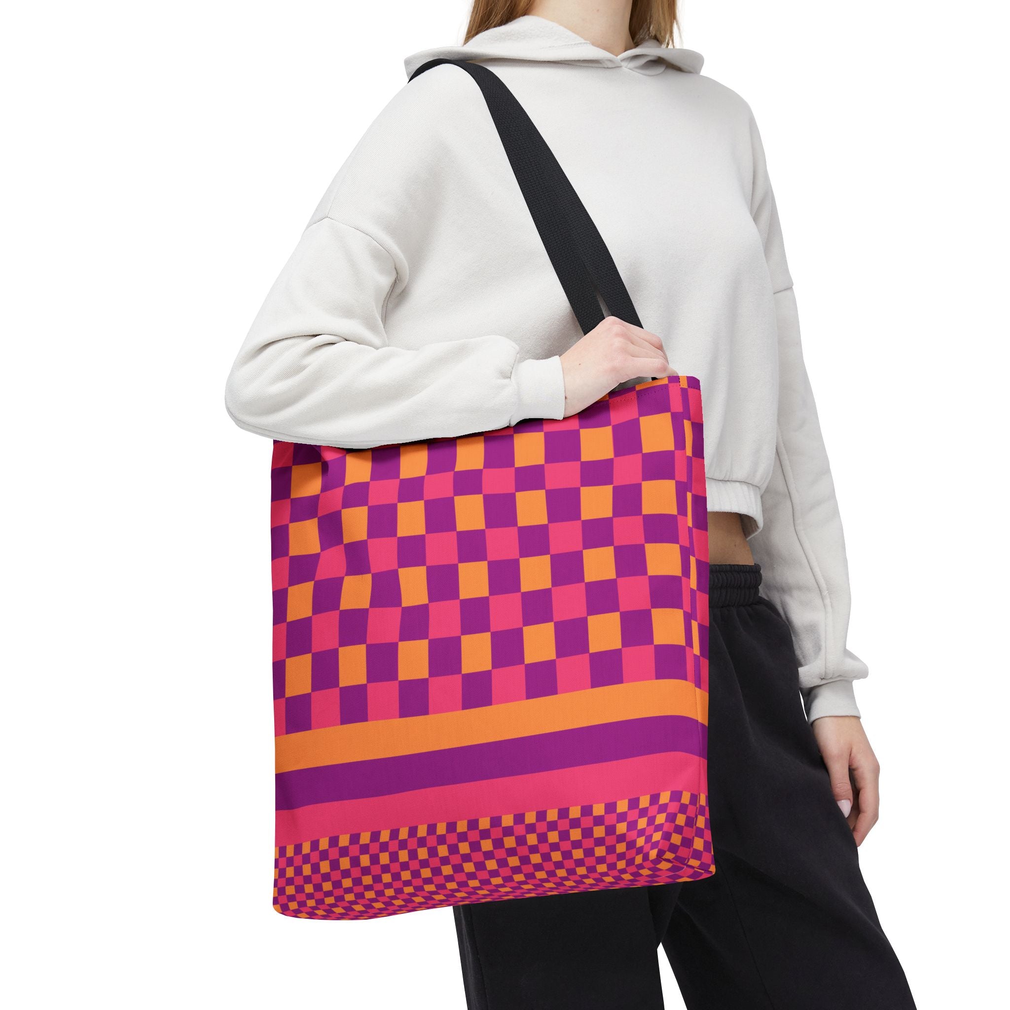 Colorblock Tote Bag