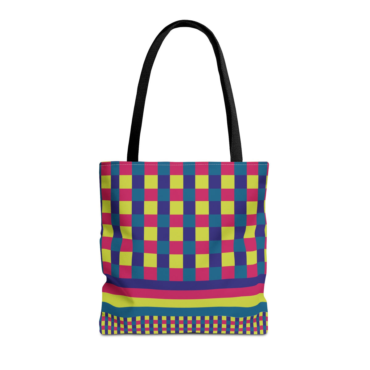 Colorblock Tote Bag