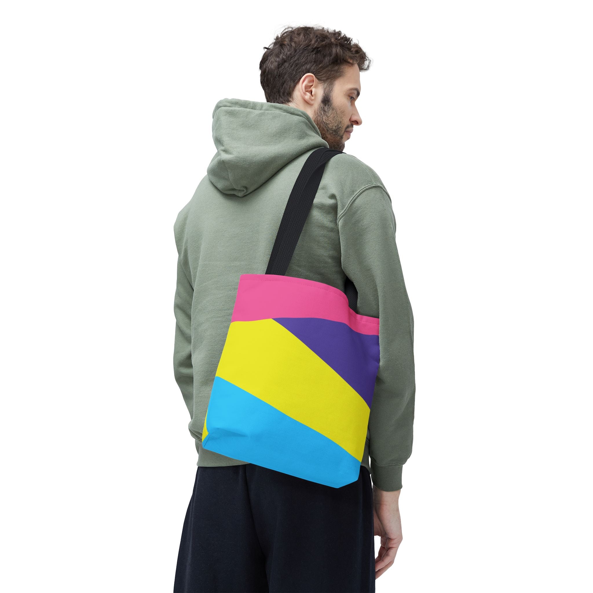 Colorblock Tote Bag