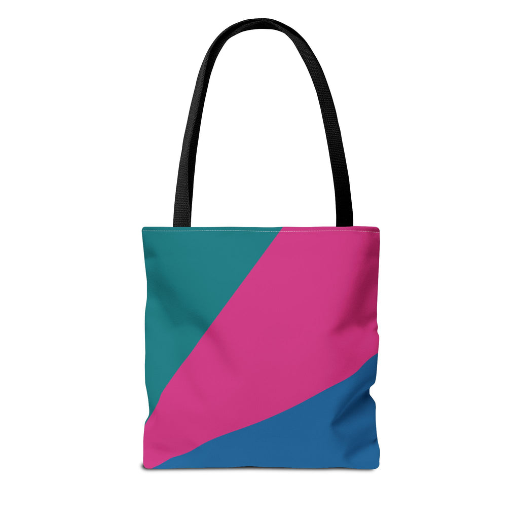 Colorblock Tote Bag
