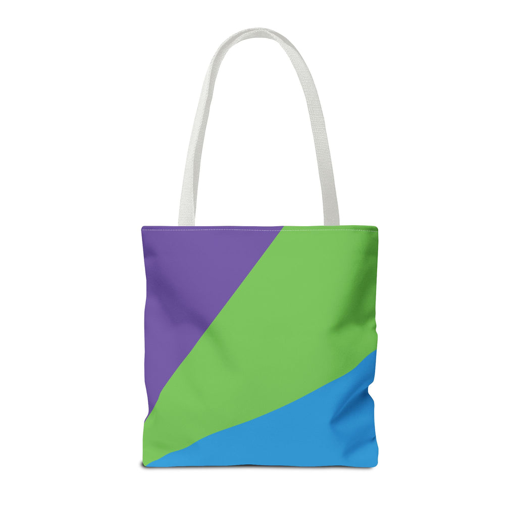 Colorblock Tote Bag