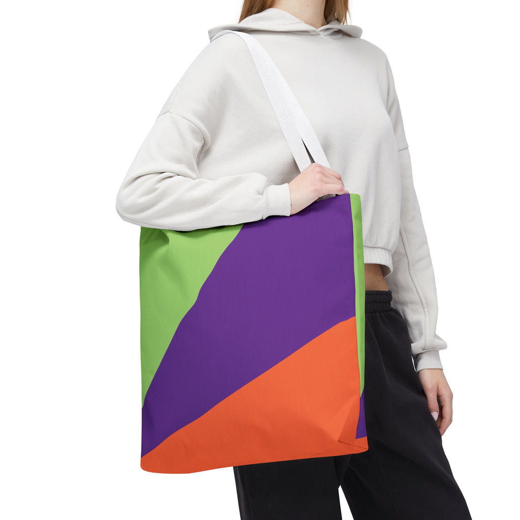 Colorblock Tote Bag
