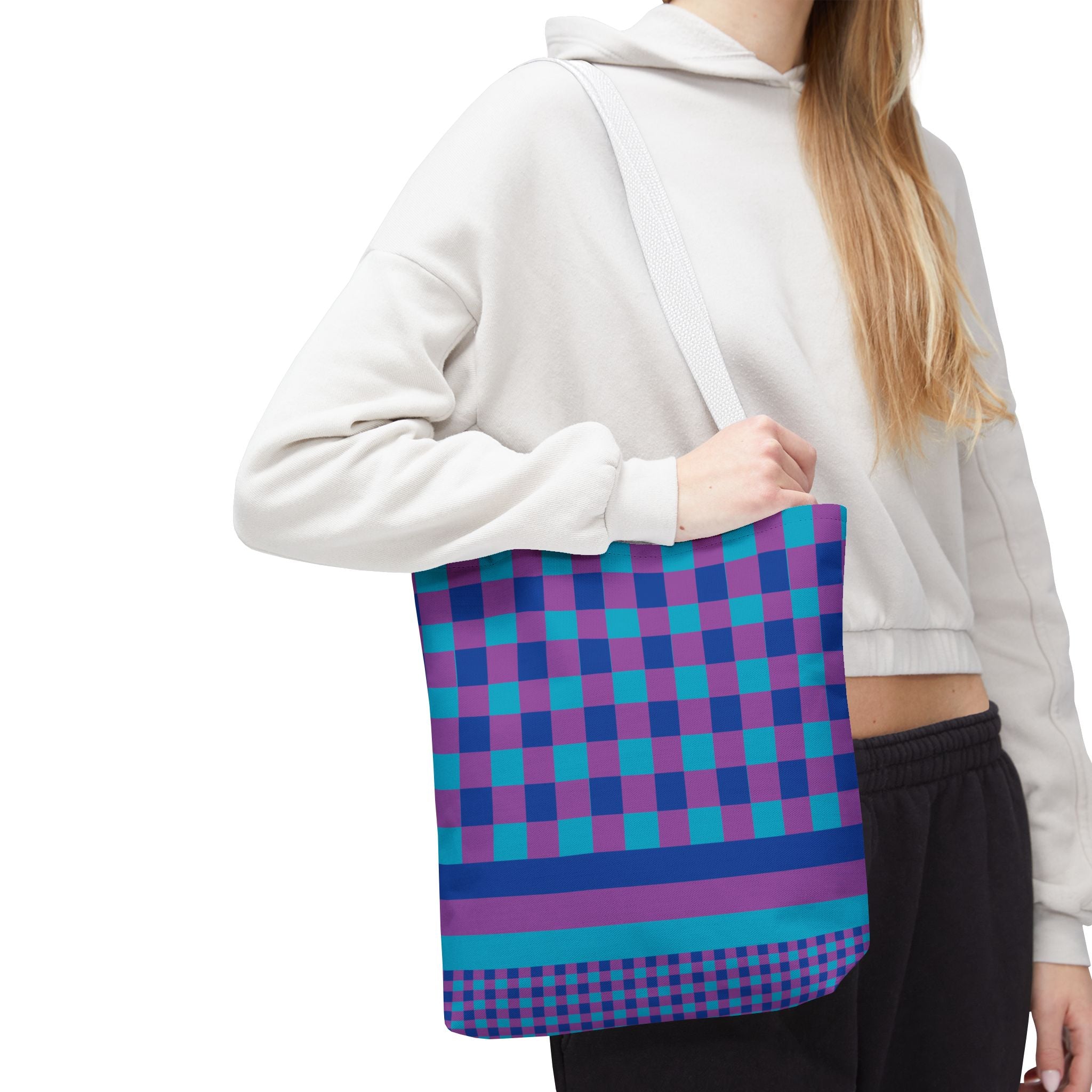 Colorblock Tote Bag