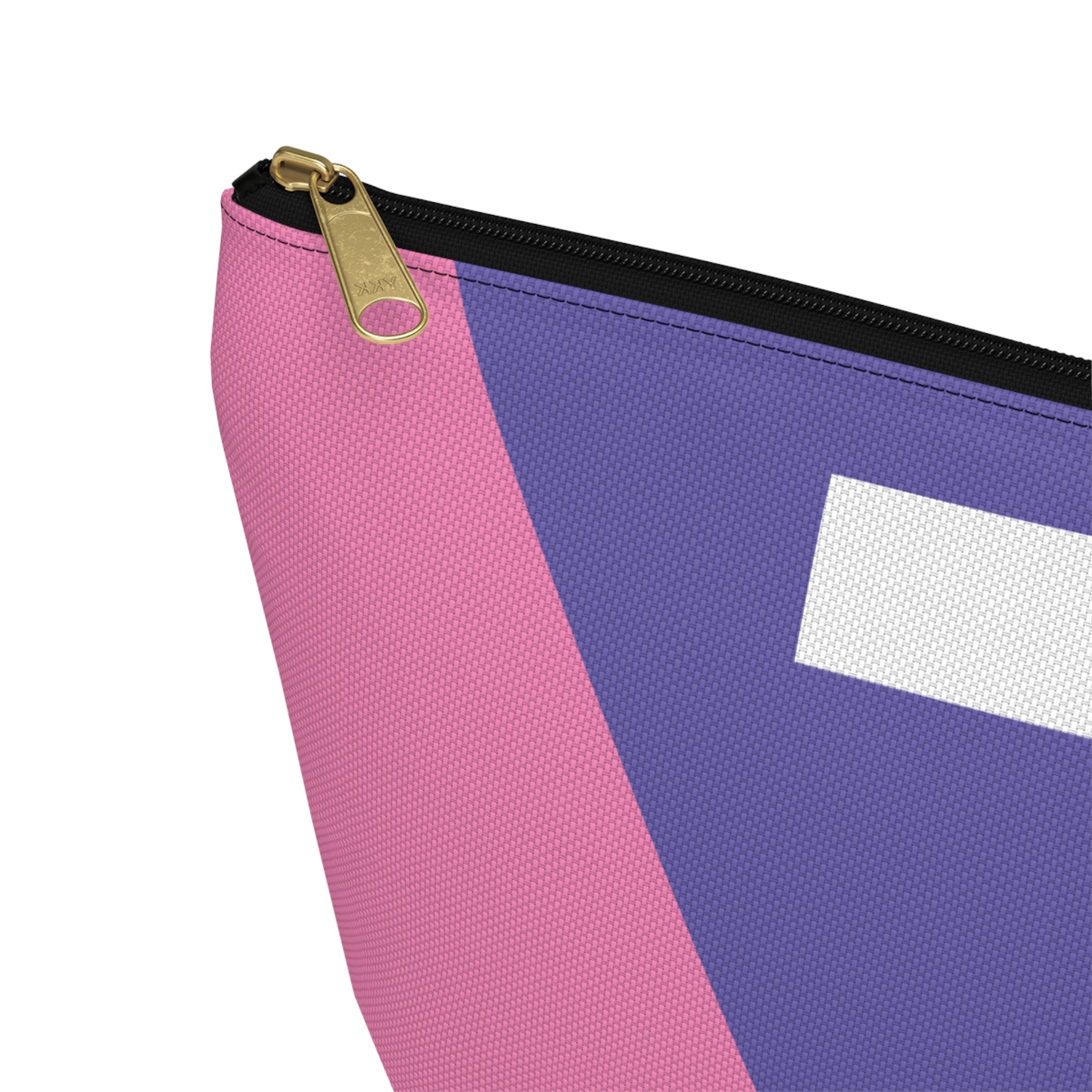 Colorblock Accessory Pouch — Monogram T T-Bottom Cosmetic Bag