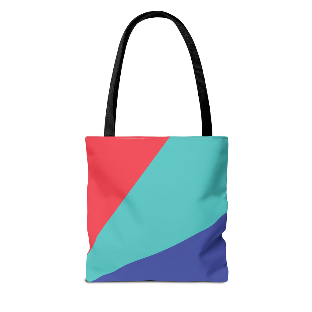 Colorblock Tote Bag