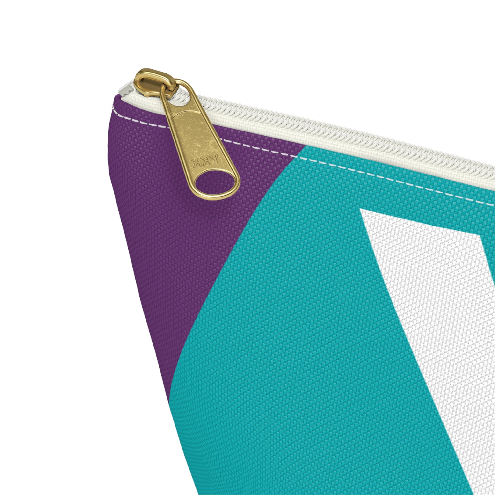 Colorblock Accessory Pouch — Monogram Y T-Bottom Cosmetic Bag