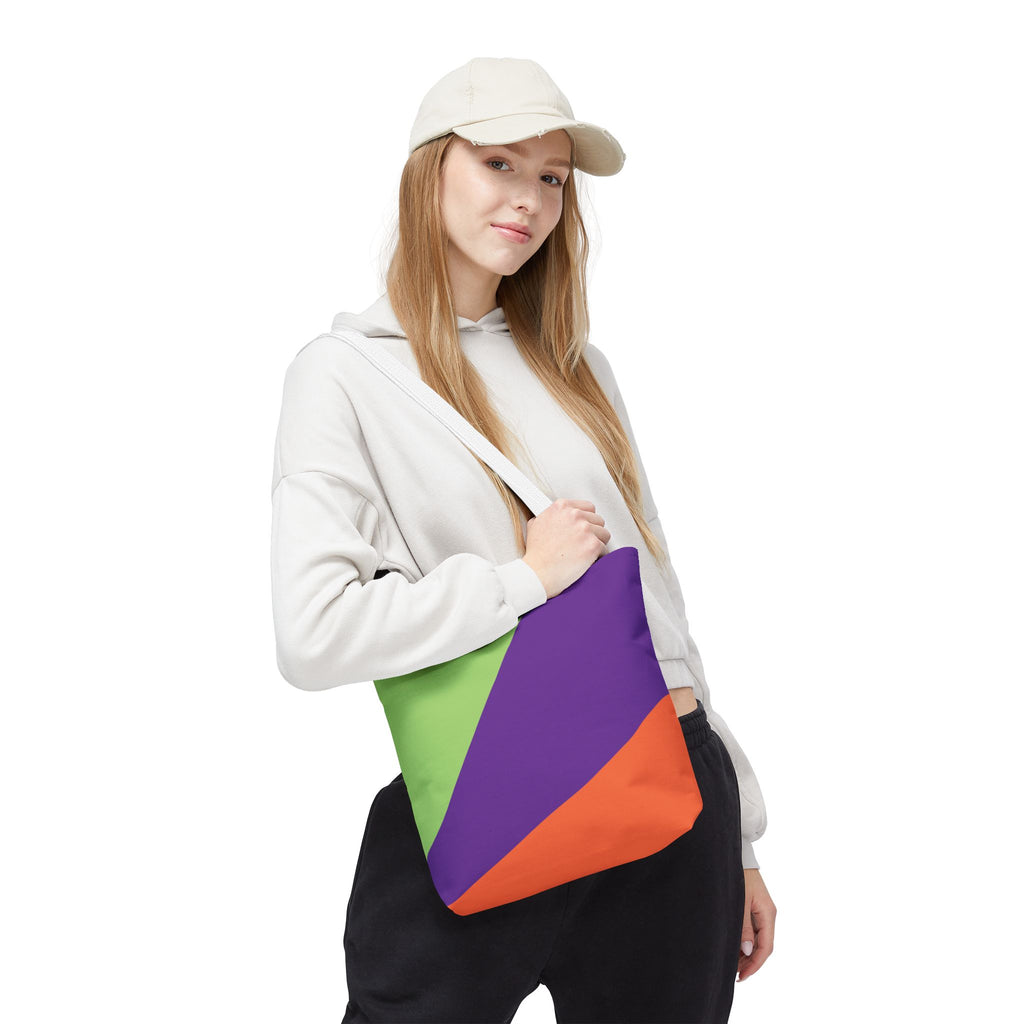Colorblock Tote Bag