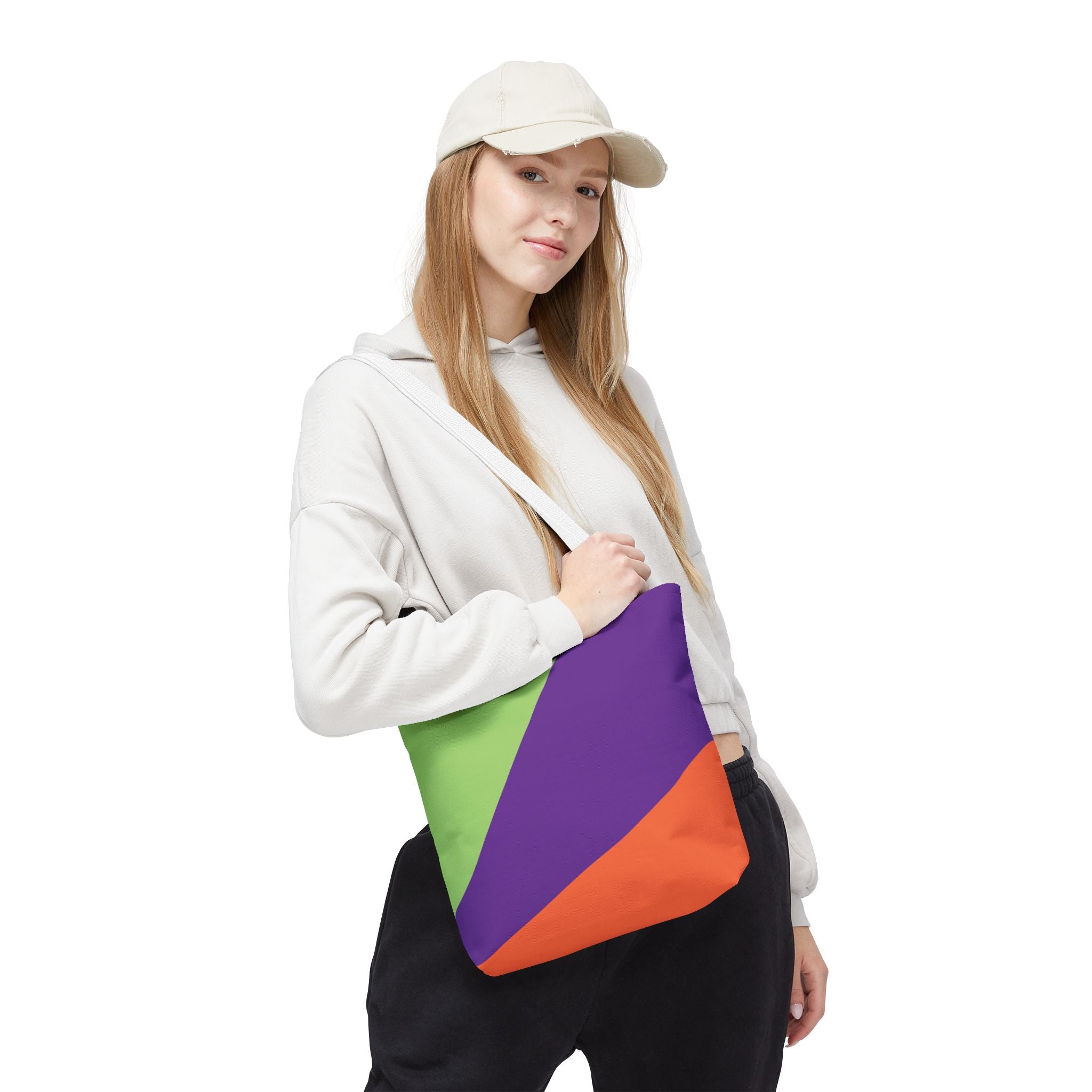 Colorblock Tote Bag