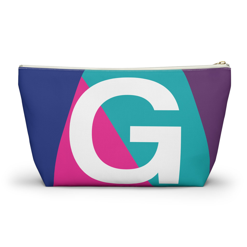 Colorblock Accessory Pouch — Monogram G T-Bottom Cosmetic Bag