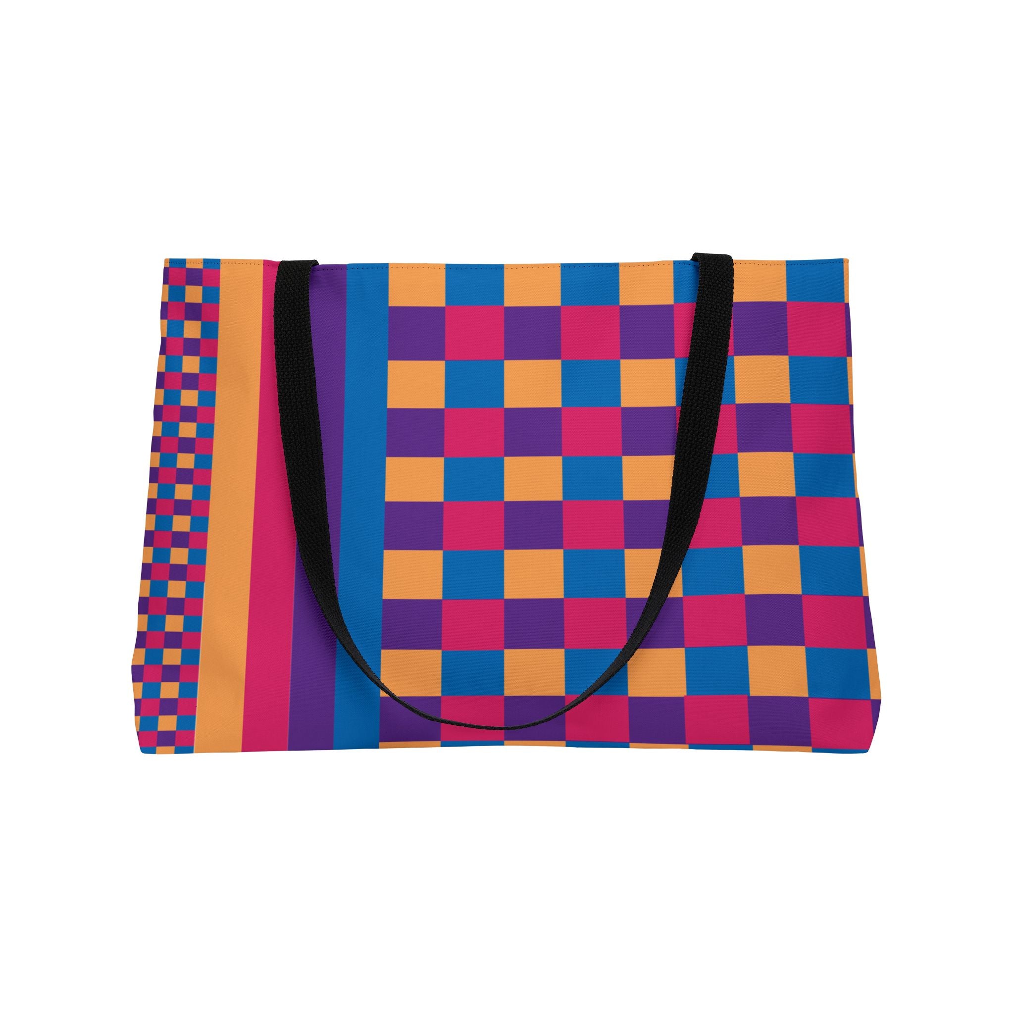 Colorblock Tote Bag