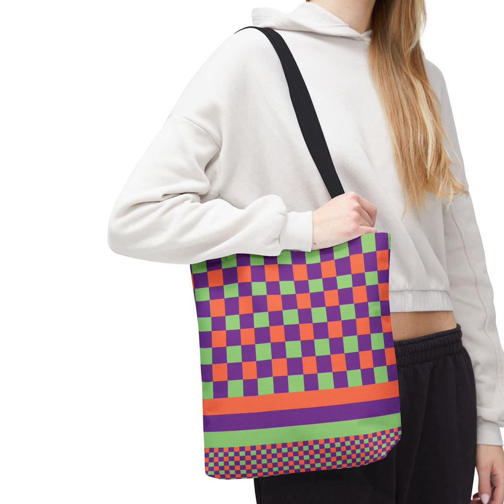 Colorblock Tote Bag