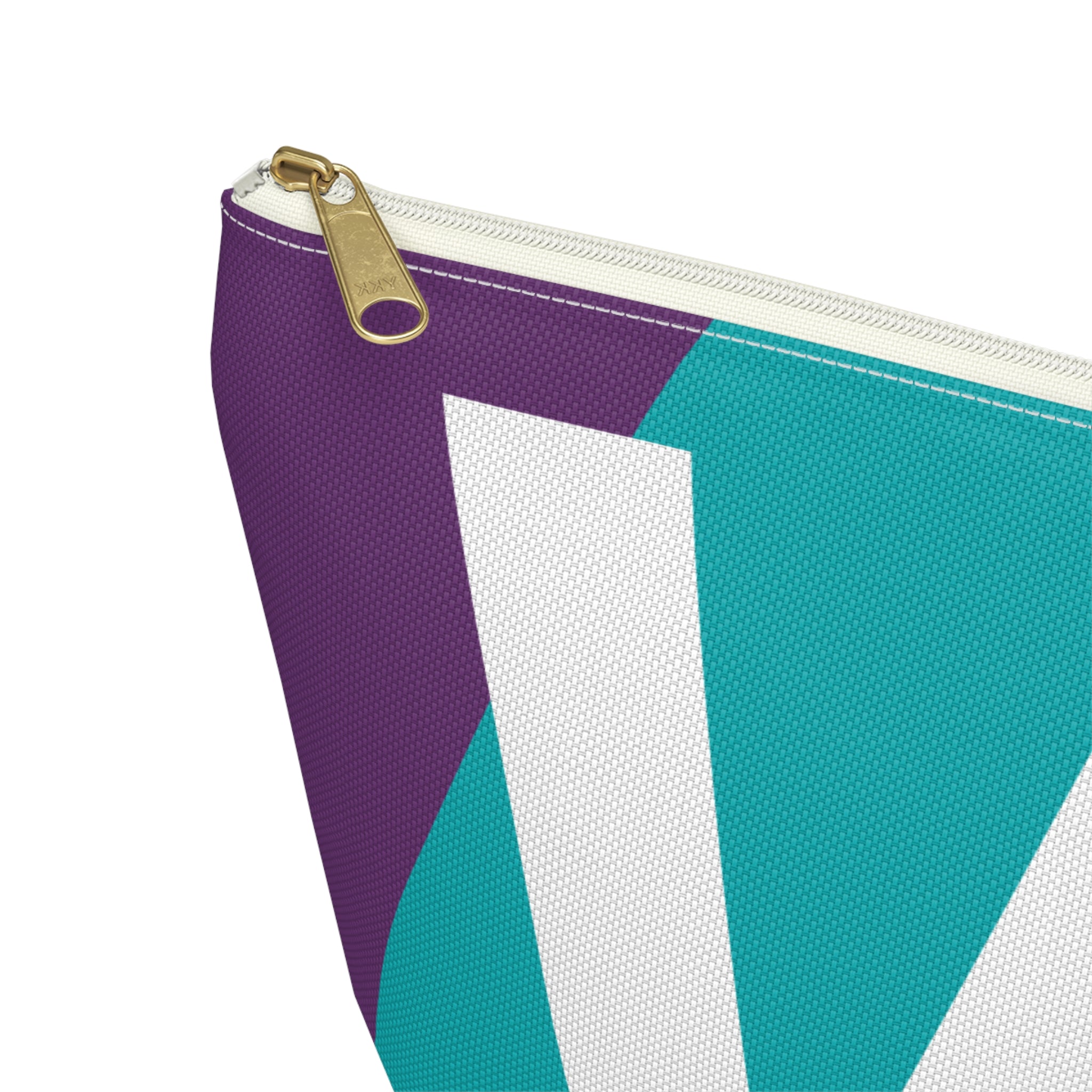 Colorblock Accessory Pouch — Monogram W T-Bottom Cosmetic Bag
