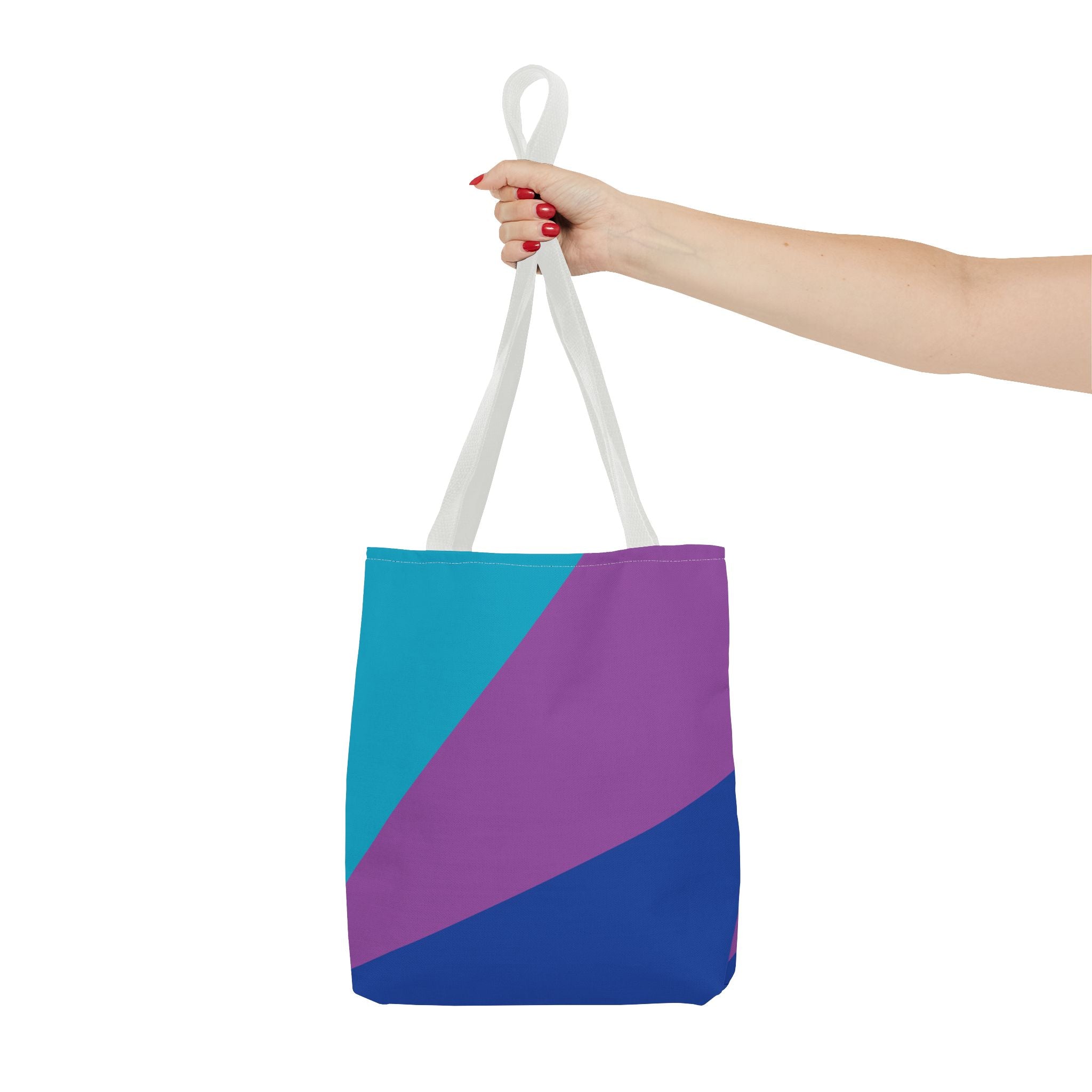 Colorblock Tote Bag