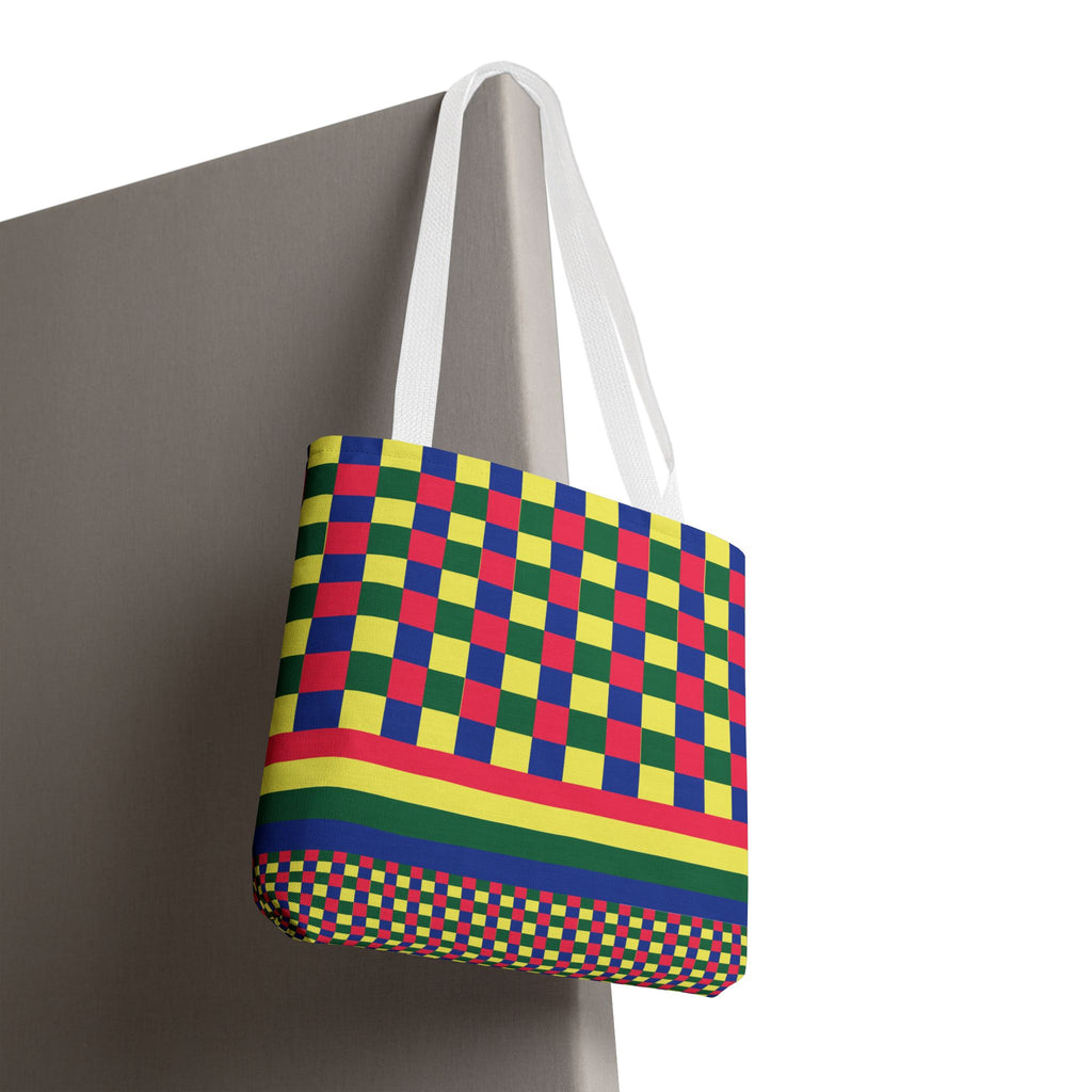 Colorblock Tote Bag