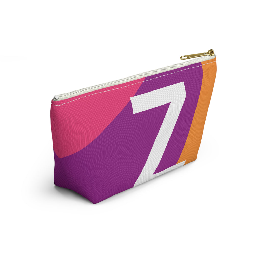 Colorblock Accessory Pouch — Monogram Z T-Bottom Cosmetic Bag