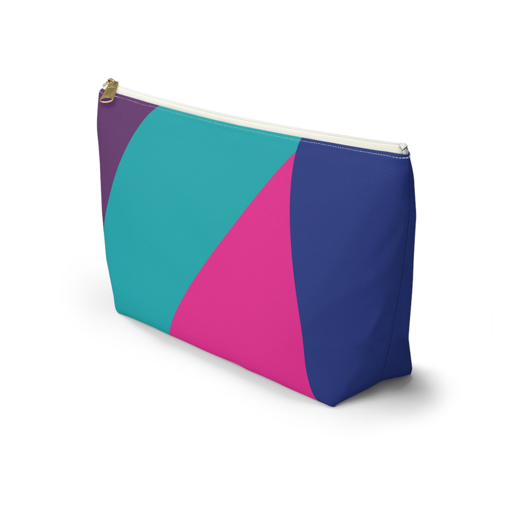 Colorblock Accessory Pouch