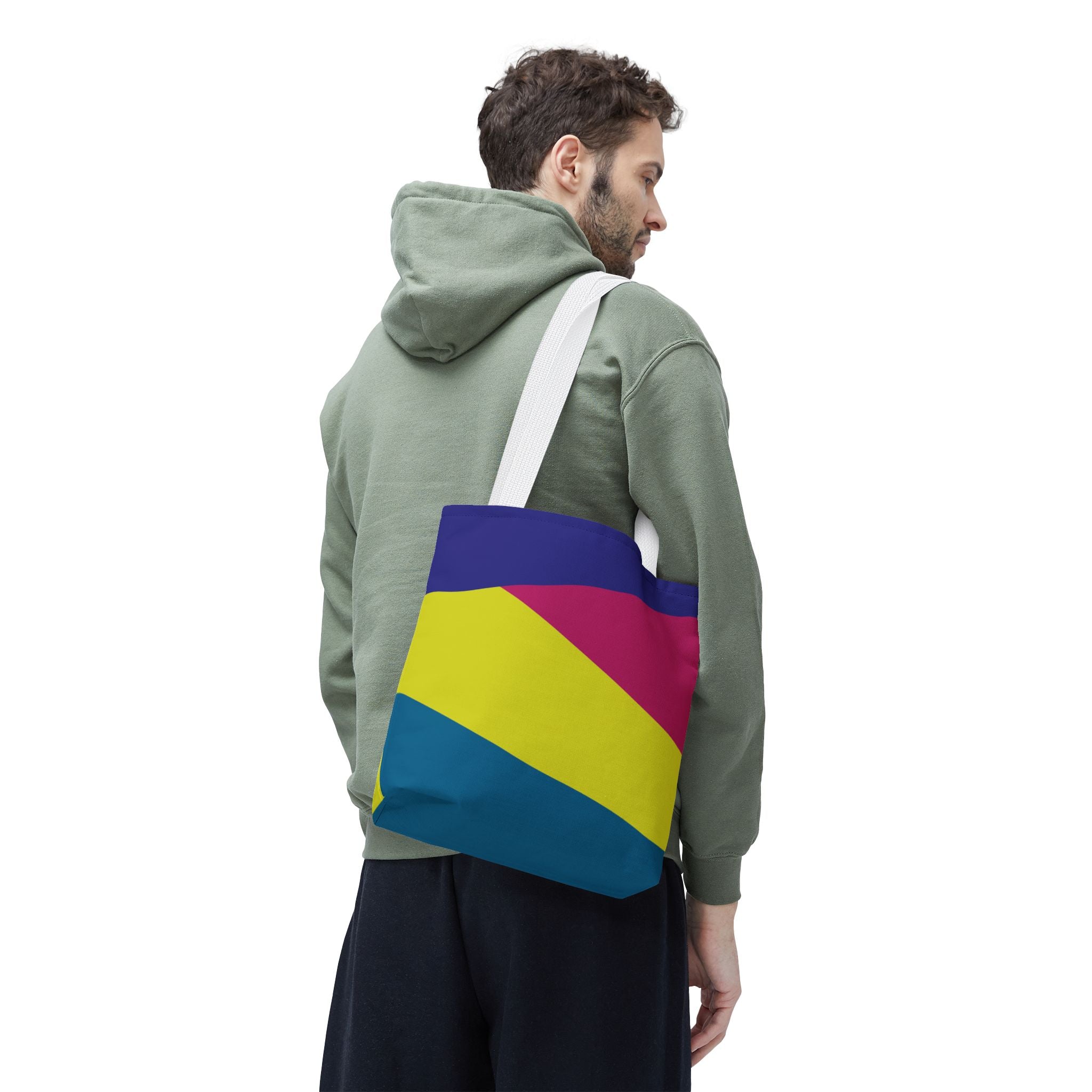 Colorblock Tote Bag
