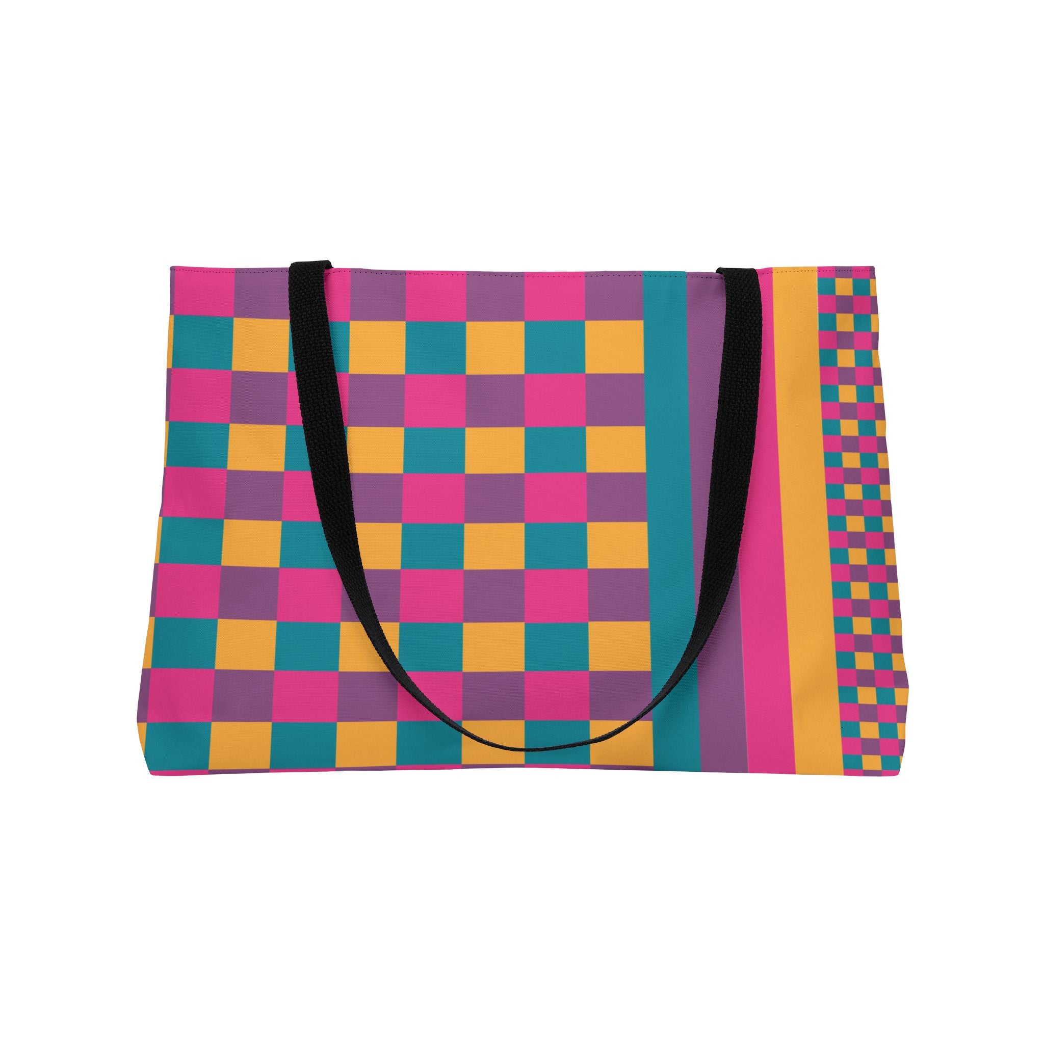Colorblock Tote Bag