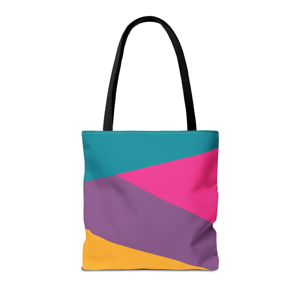 Colorblock Tote Bag