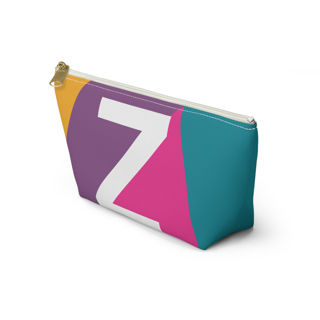 Colorblock Accessory Pouch — Monogram Z T-Bottom Cosmetic Bag