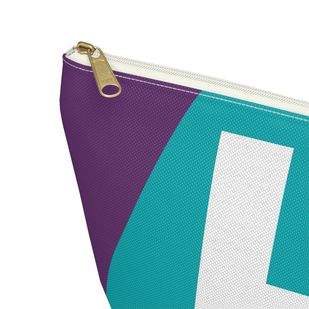 Colorblock Accessory Pouch — Monogram H T-Bottom Cosmetic Bag