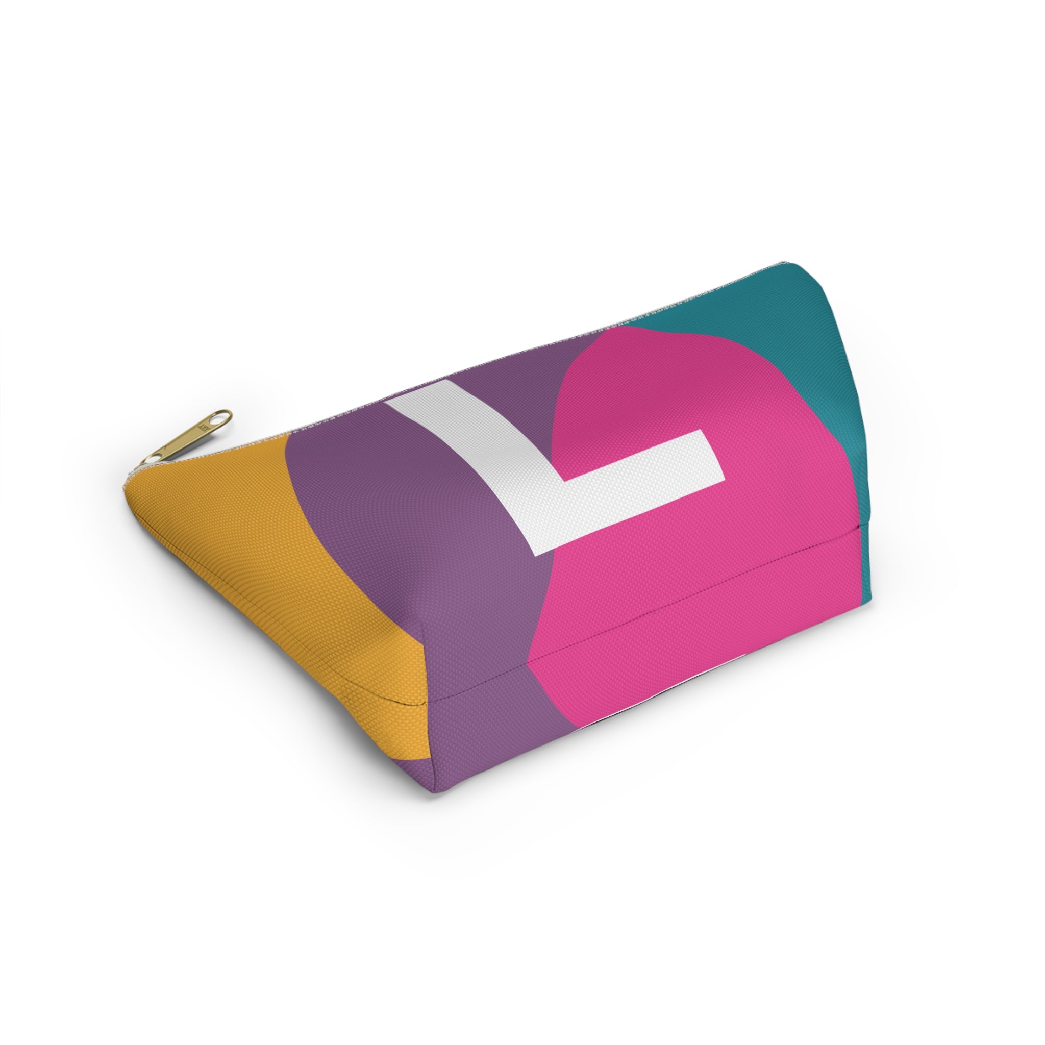 Colorblock Accessory Pouch — Monogram L T-Bottom Cosmetic Bag