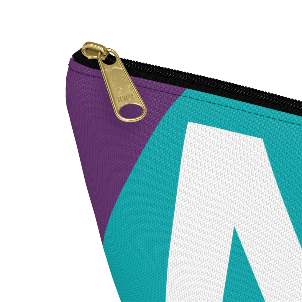 Colorblock Accessory Pouch — Monogram M T-Bottom Cosmetic Bag