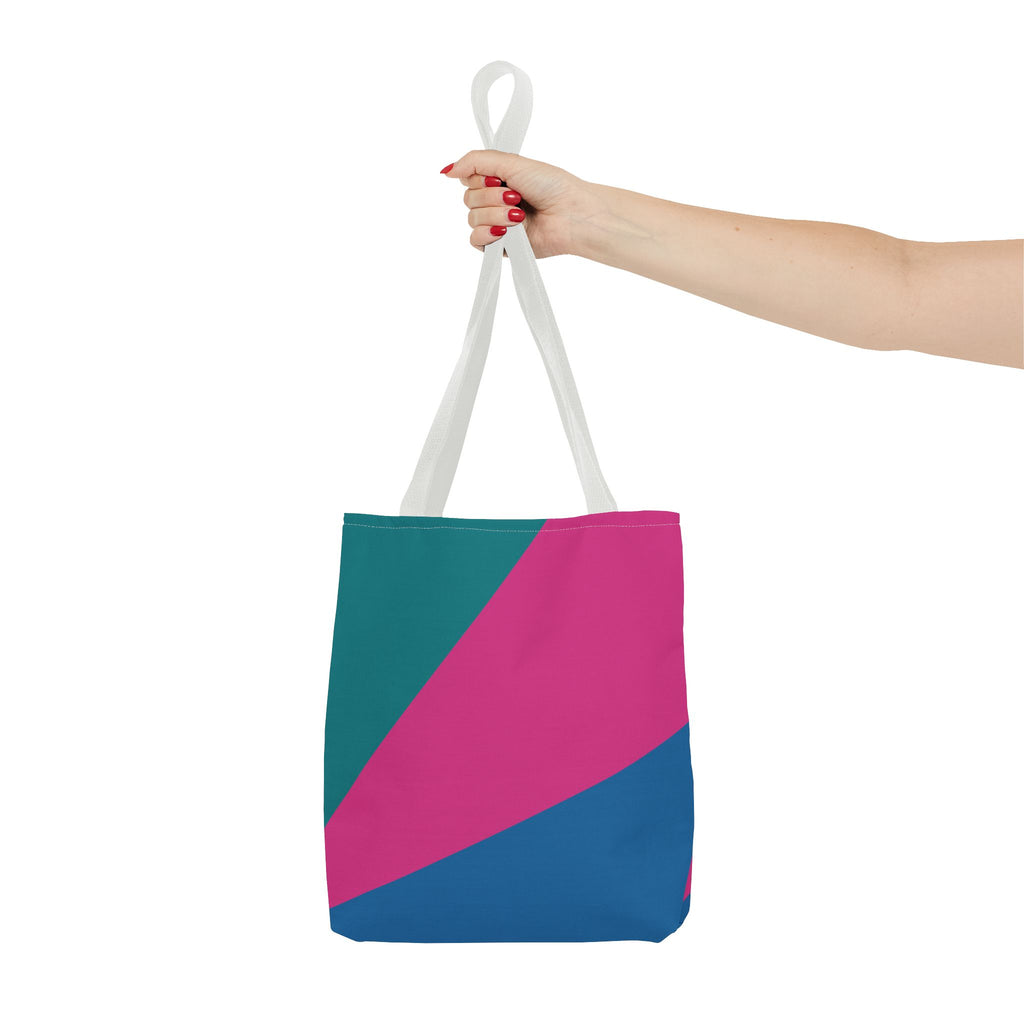 Colorblock Tote Bag