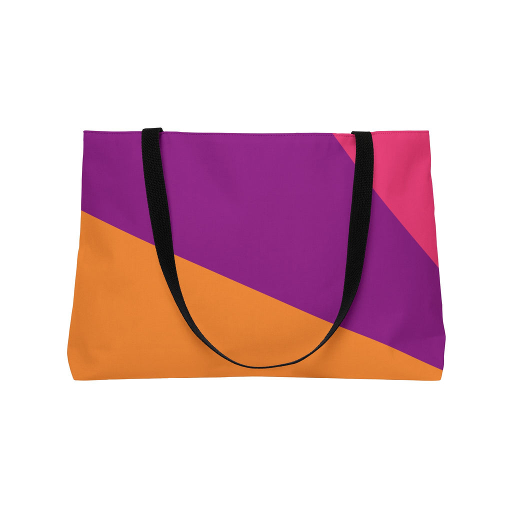 Colorblock Tote Bag