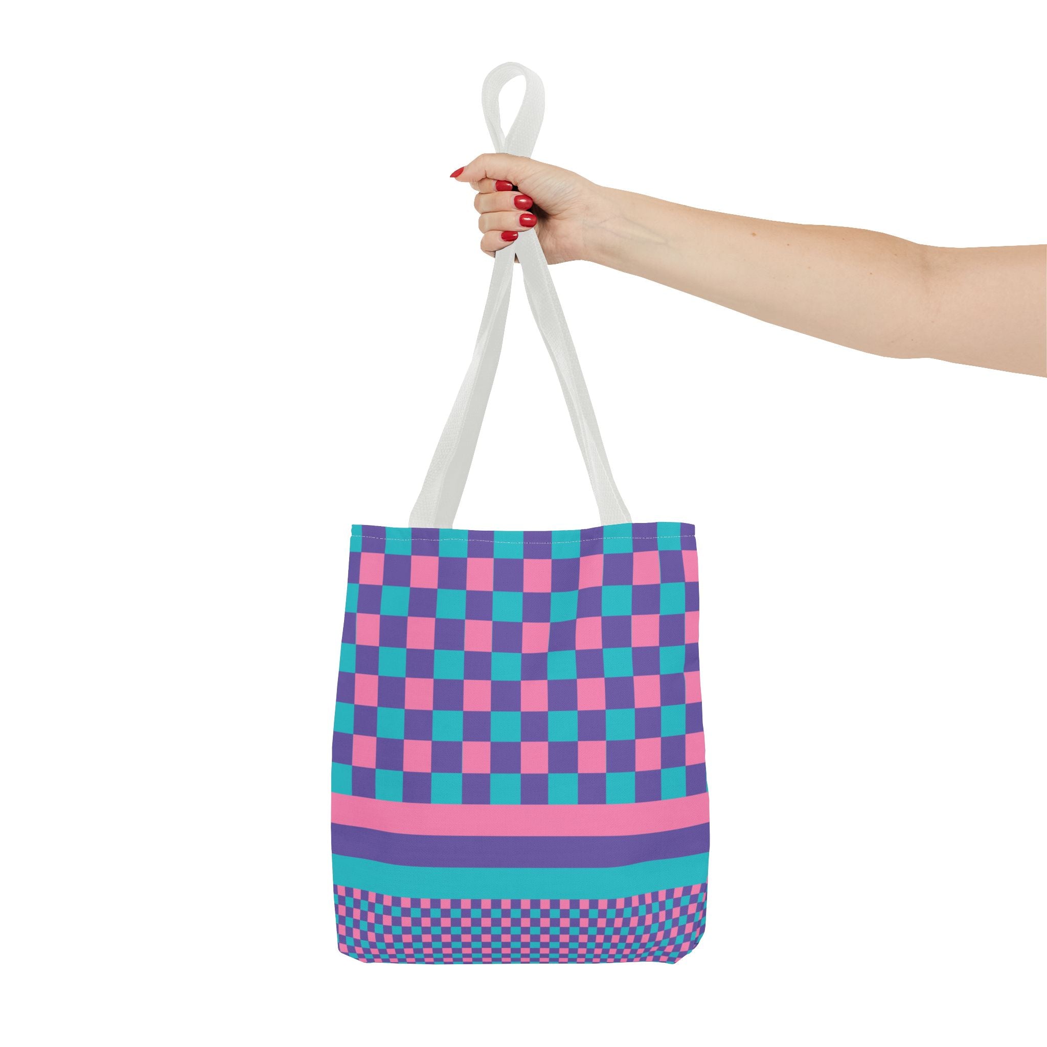 Colorblock Tote Bag