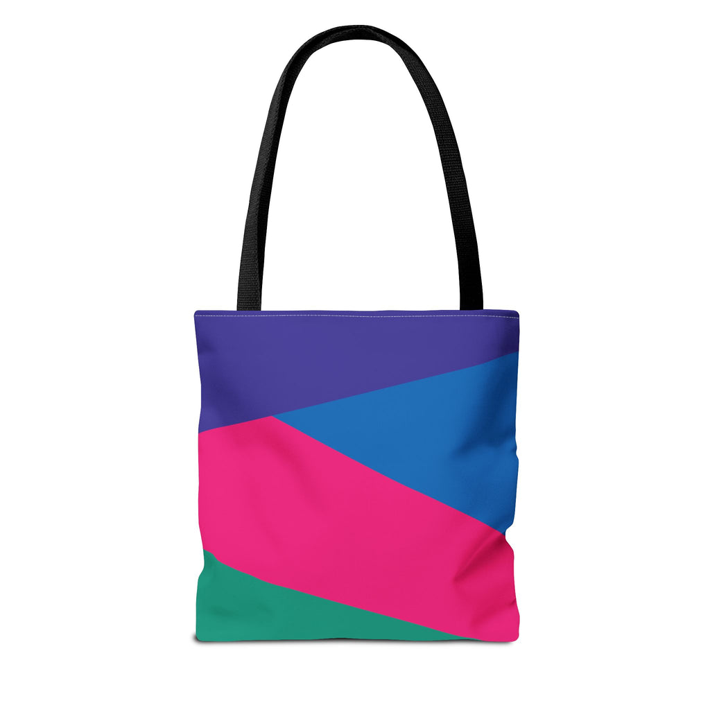 Colorblock Tote Bag