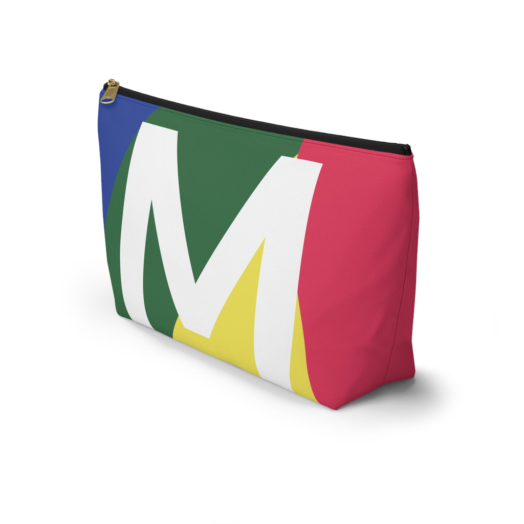 Copy of Colorblock Accessory Pouch — Monogram M T-Bottom Cosmetic Bag