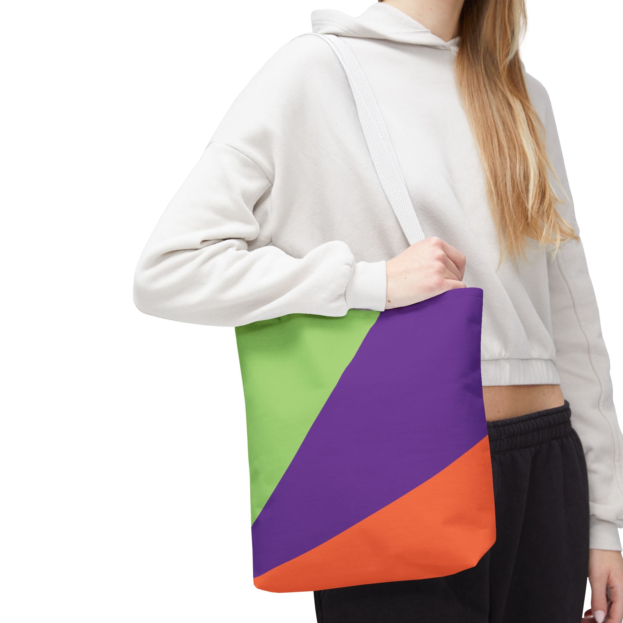 Colorblock Tote Bag
