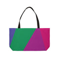 Colorblock Tote Bag