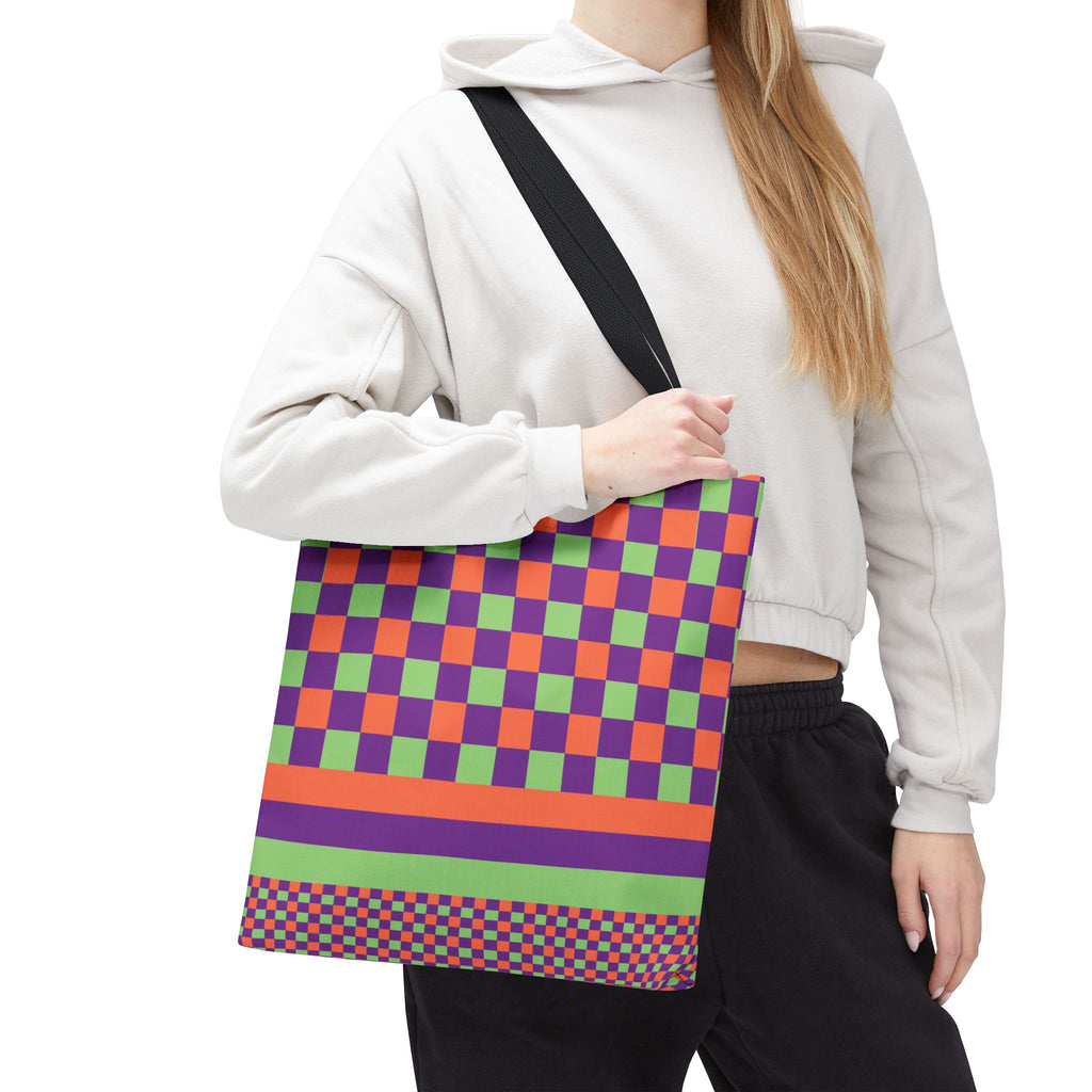 Colorblock Tote Bag