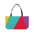 Colorblock Tote Bag