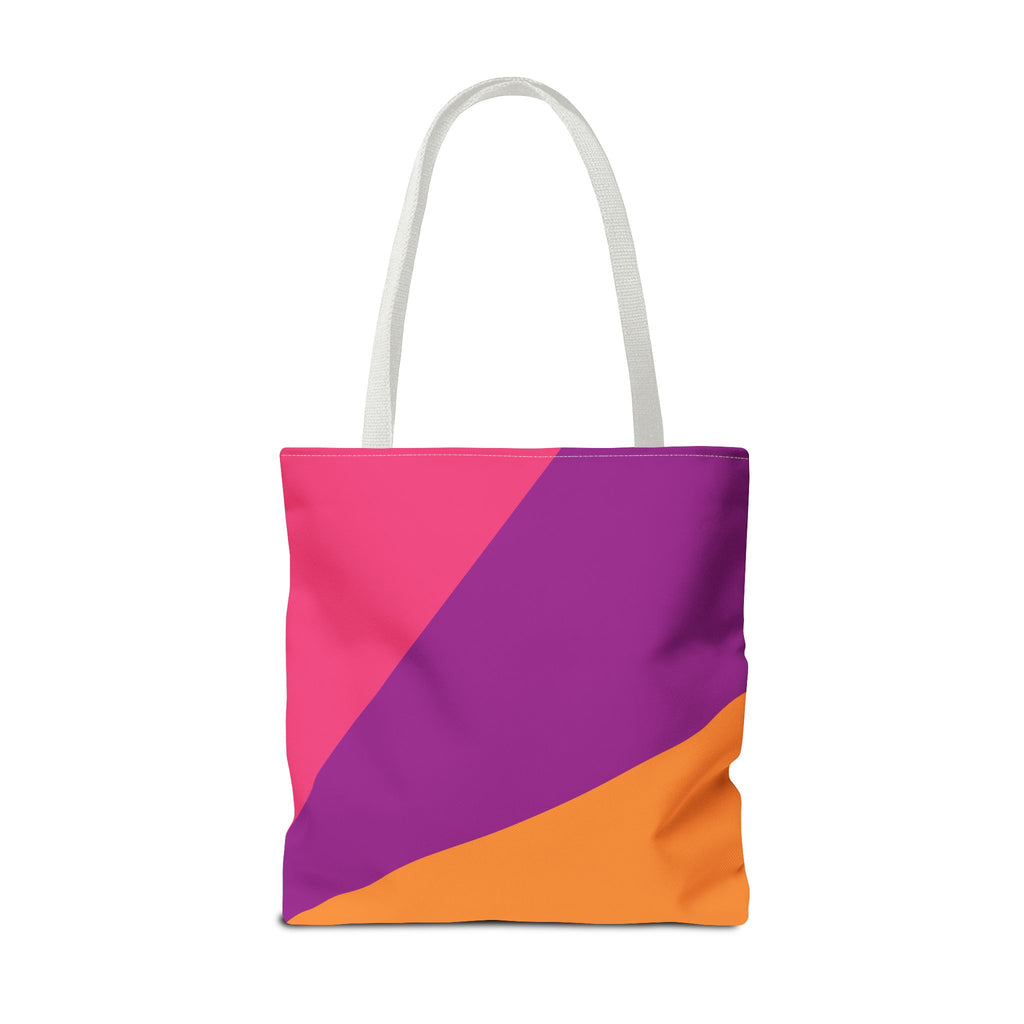 Colorblock Tote Bag