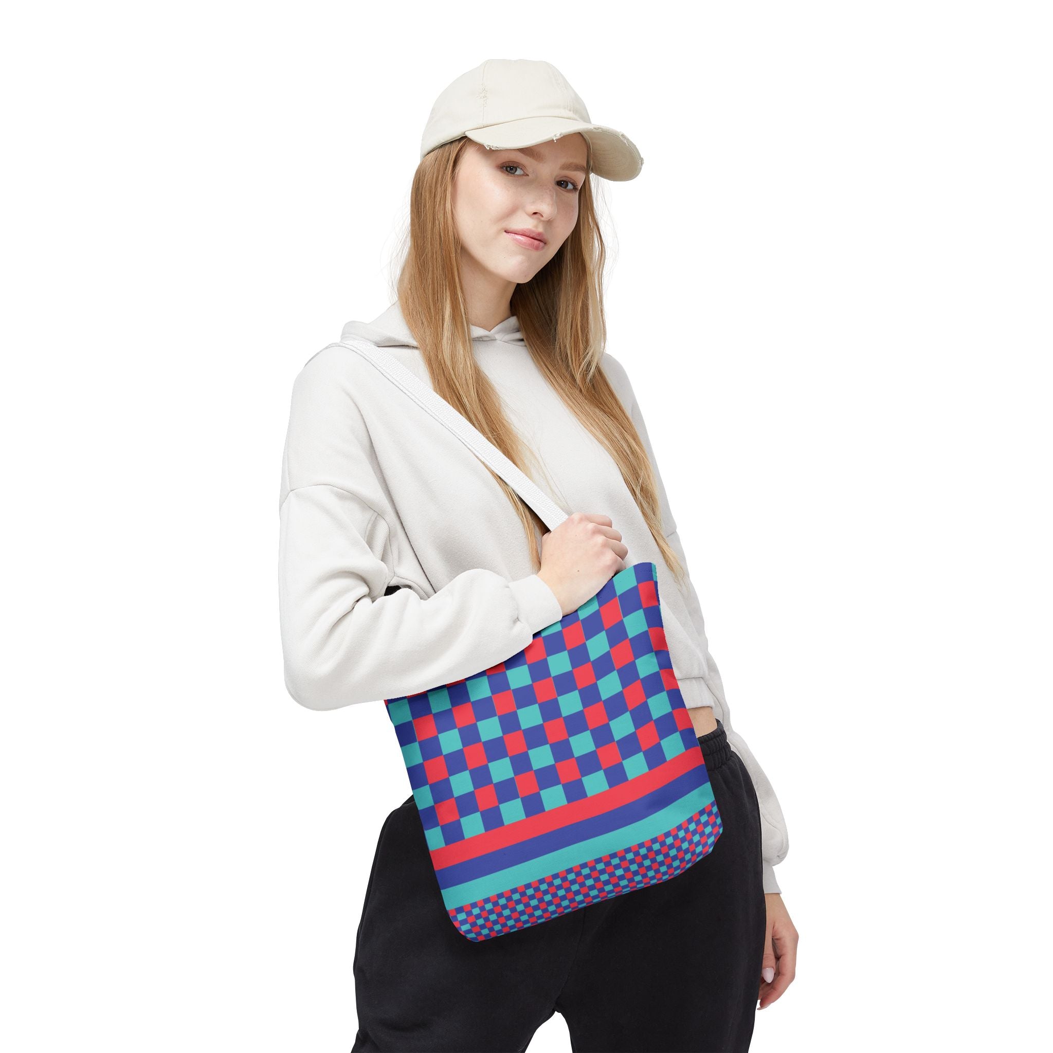 Colorblock Tote Bag