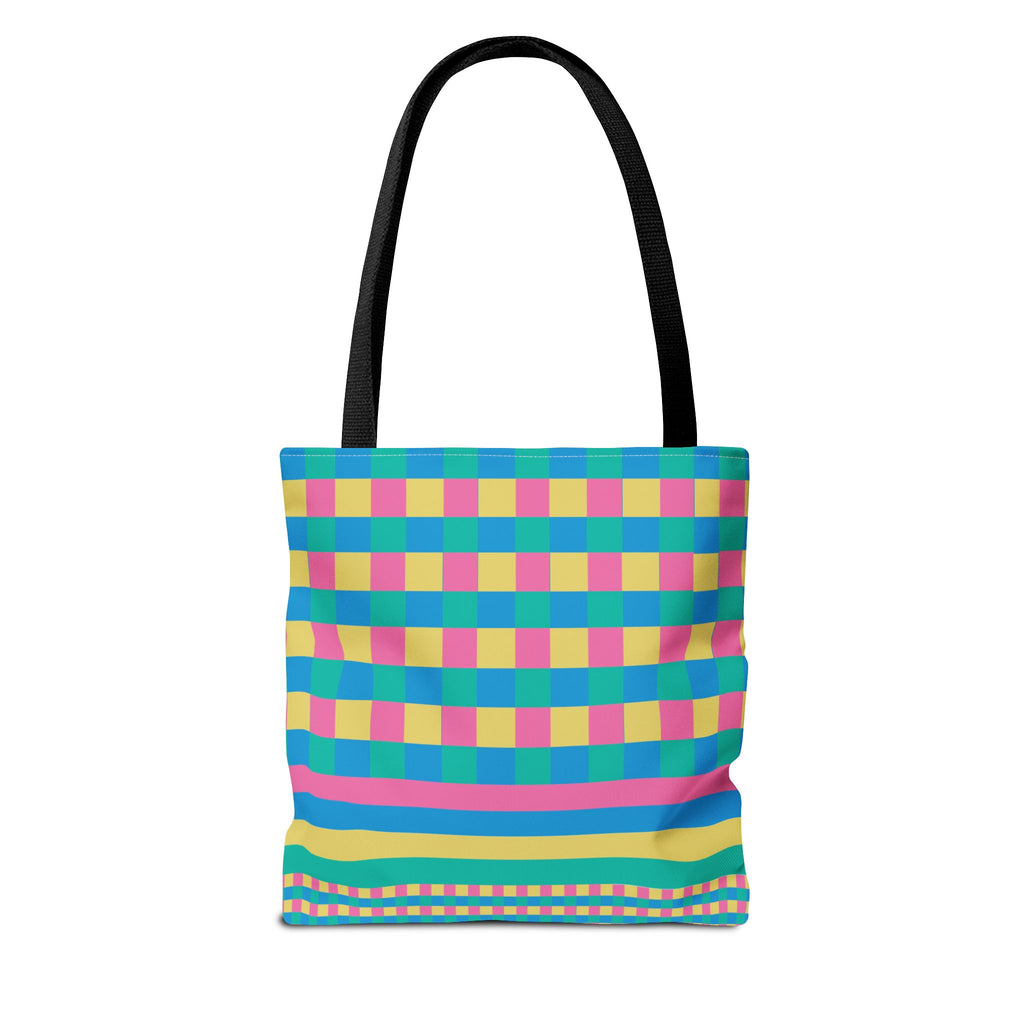 Colorblock Tote Bag