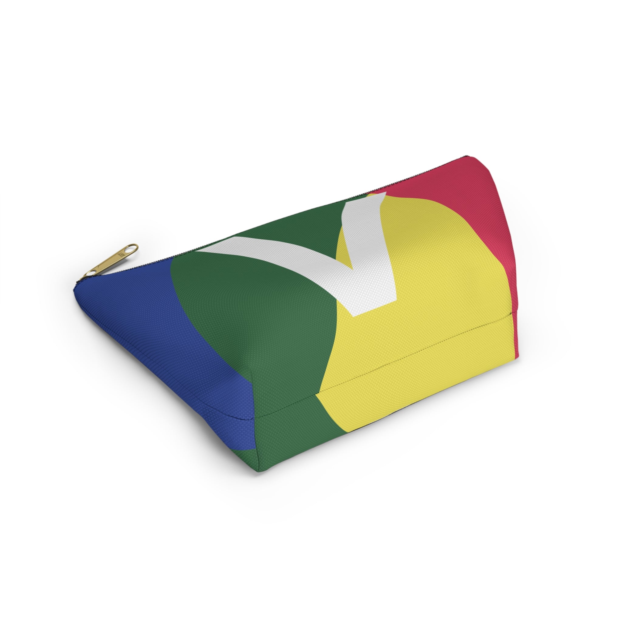 Colorblock Accessory Pouch — Monogram V T-Bottom Cosmetic Bag