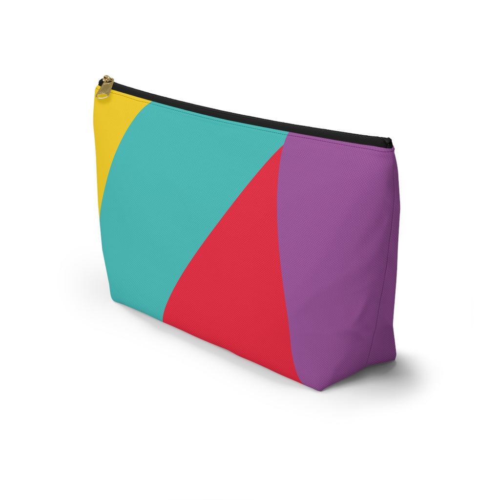 Colorblock Accessory Pouch